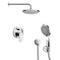 Chrome Shower System with 8